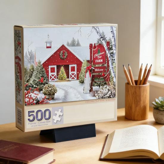 Vše v jednom stojánek na krabici s puzzle, protiskluzový stojánek na víko krabice s puzzle, držák na referenční obrázek bez použití rukou, stolní příslušenství pro plakát, fotorámeček