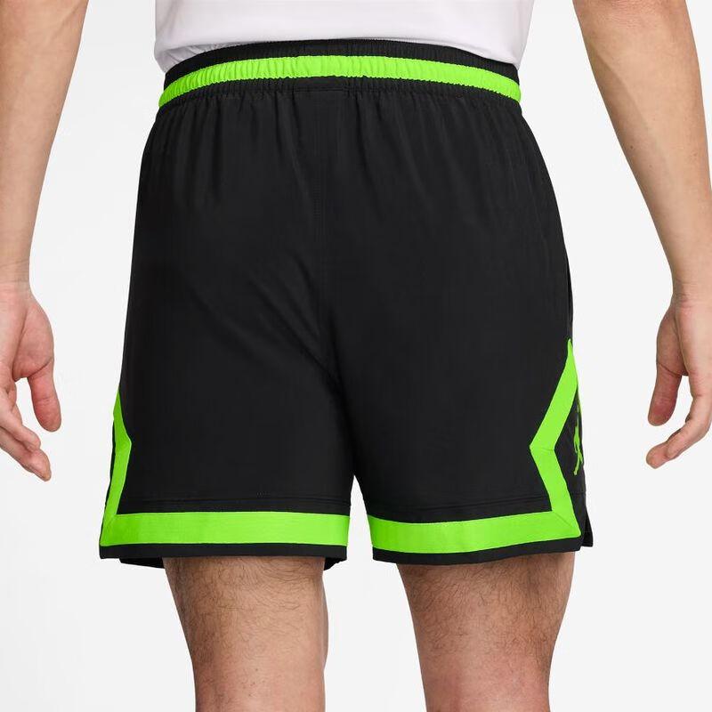 Jordan Lace-Up Fashion Comfortable Versatile Color-Block Three-Quarter Casual Shorts Men shorts Black Green FQ2990-014