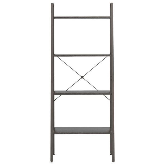 VidaXL Étagère sur pied 4 niveaux Noir 56x35x140 cm 336366