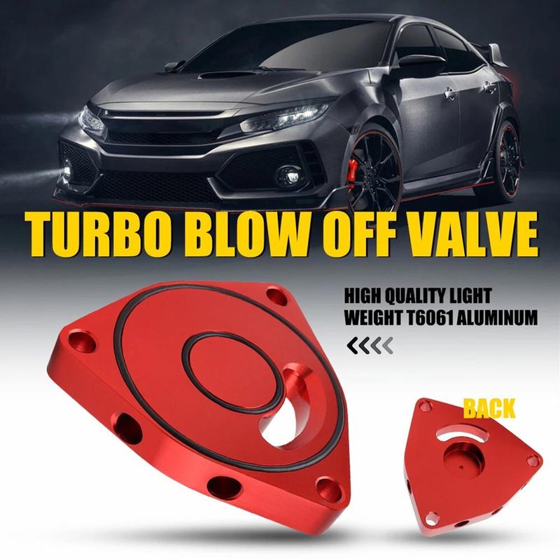 Turbo Blow Off Valve Plate BOV Spacer Billet for Honda Civic 2015 2016 2017 2018 2019 2020 2021