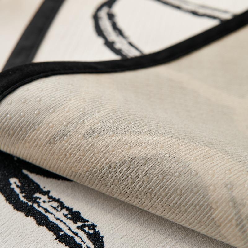 Cojín de Sofá de Cuero de Alta Calidad Cojín Simple Negro Moderno Lujoso Funda de Sofá Cubre Sofá Cubierta de Respaldo Tela Antideslizante