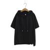 Oversized 4XL Losse Sweatshirts Dames Katoenen Hoodies Zomer Korte Mouwen Dunne T-shirts Dames Casual Trui Tops Buitenkleding