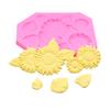 Sunflower Silicone Fondant Icing Mould Wedding Decoration