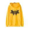 Women's Hooded Long Sleeve Sweatshirt Loose Fit Gothic Graphic Print Pullover Top 2022 Winter Hip Hop Vintage Streetwear Hoodie
