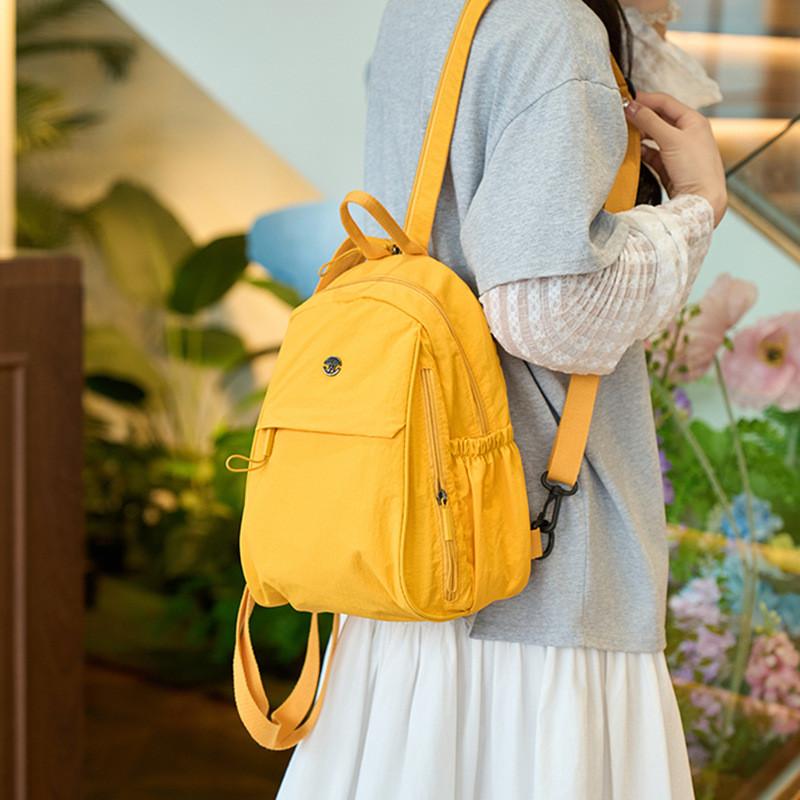 Lightweight Oxford Material Girls Backpack With Multiple Compartments For Everyday Use