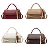 Crossbody Bag For Women Pu Leather Small Square Handbag With Magnetic Closure For Daily Use