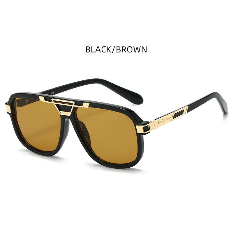 Nieuwe Stijl Gepersonaliseerde Dubbele Brug Zonnebril Modieuze Dames Zonnebril Dames Ultraviolette Zonnebril M6215