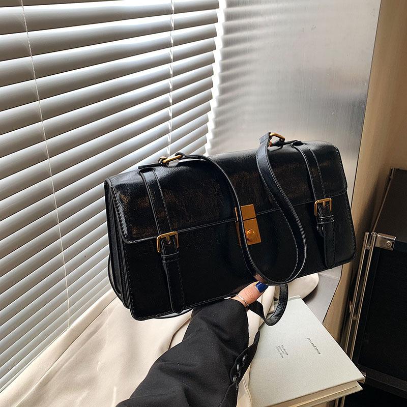 Crossbody Bag Women's New Fashion Portable Small Square Bag Casual Versatile Shoulder Bag