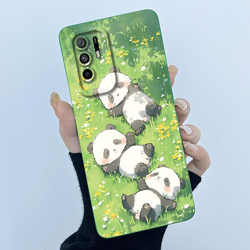Funda For Oppo A94 5G CPH2211 Case Capa Simplicity Flower Soft Matte Silicone Bumper For Oppo Reno 5Z Reno5 Z 5 Z 5G Back Cover