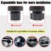 Car Cup Holder Cup Holder Adjustable Base Cup Holder Insert for Cup Holder for Additional Car Cup for Hydro Car Accessories Expander, 2-in-1 Expander,