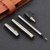 1PC Simple and Fashionable Metal Neutral Pen, Metal Pen Holder Is Easy To Carry, Suitable for Friends, Office, Study