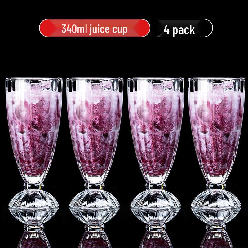 Premium Thickened Starry Glass Beverage Cup