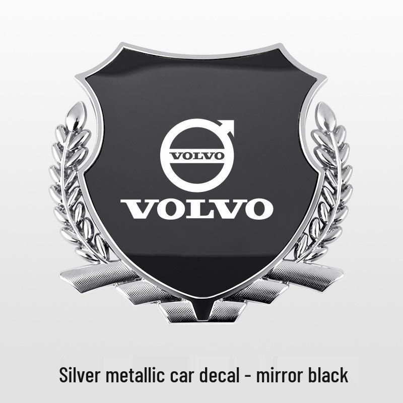 Emblemat boczny Volvo serii XC Kłos Metalowy Dekor Nadwozia