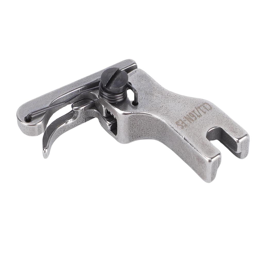 Left Edge Guide Presser Foot with Spring Industrial Sewing Machine Compensating Accessories CL1 16N ES Steel