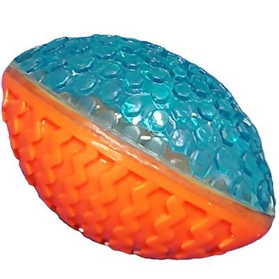 Brinquedo para cachorro Karlie Bola de futebol TPR 8 x 5,5 cm, cores sortidas, 1 peça
