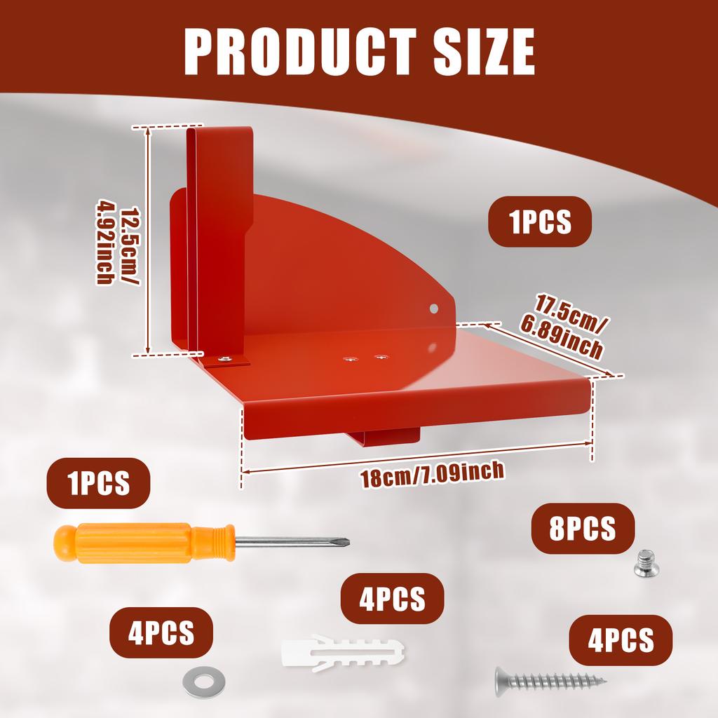 Chainsaw Holder Heavy Duty Saw Display Wall Mount Weeder Eater Support Lawn Mower Rack Trimmer Garage Organizer Chainsaw Rack