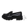 Patent Leather Loafers Women Spring 2025 Thick Bottom Platform Casual Shoes Woman Slip On Soft Sole Moccasins Mujer