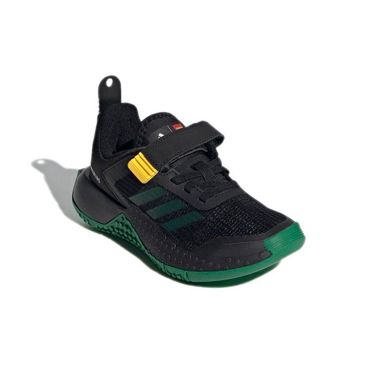 LEGO X Adidas Sport K Low Top Kids' Running Shoes Black Green Kids' FZ5441