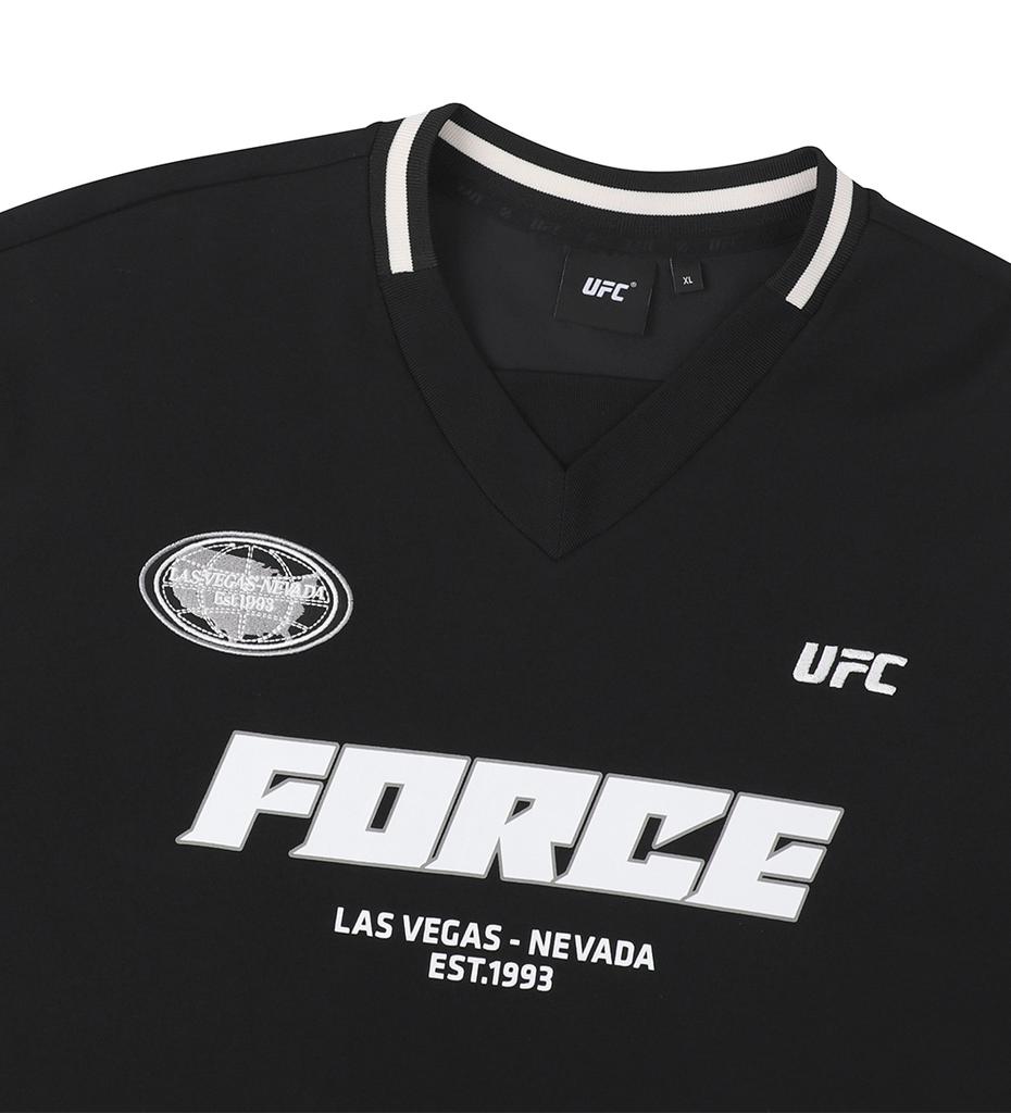 UFC SPORT Ufc Championship Oversized Football Jersey Black U2Lsx1304Bk