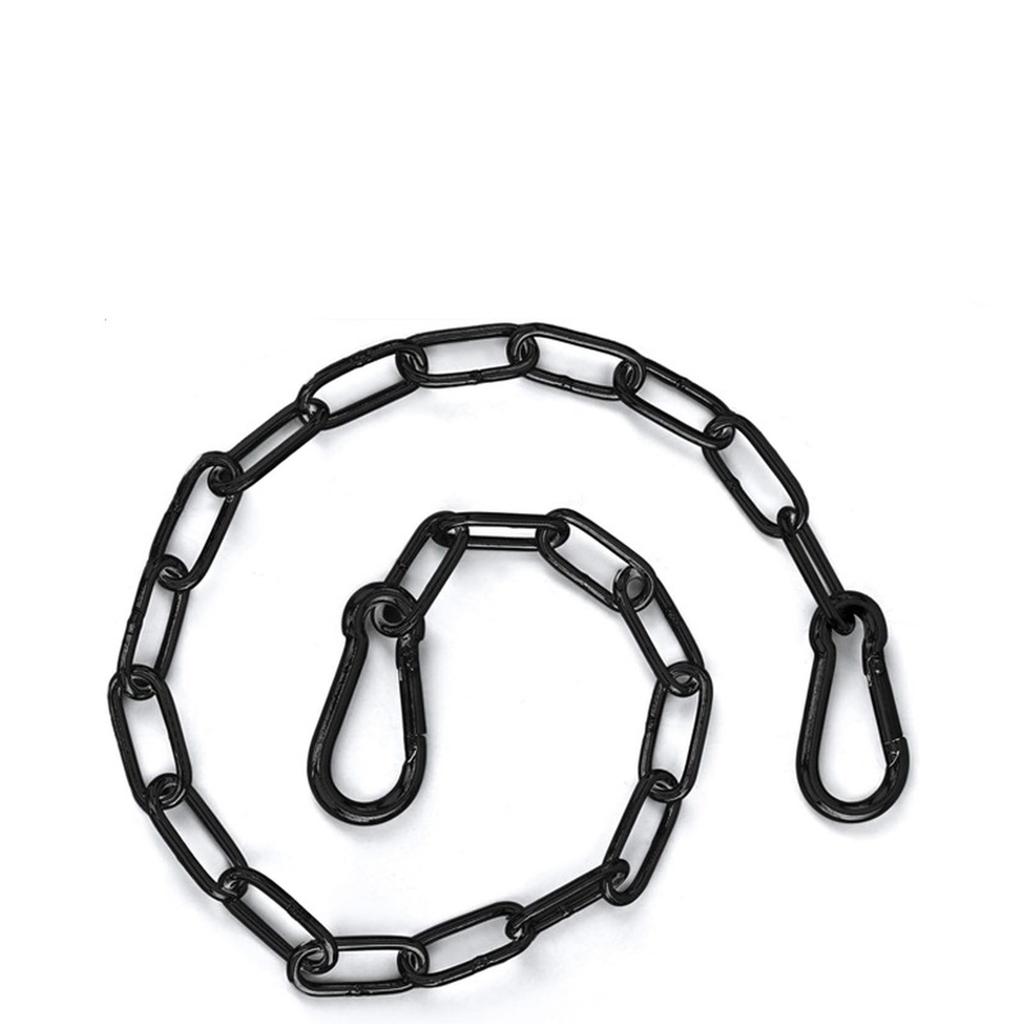 23.6" Gym Fitness Cable Extension Chain, 304 Stainless Steel Cable Machine Extension Accessory, Workout Chain for Home Gym Replacement