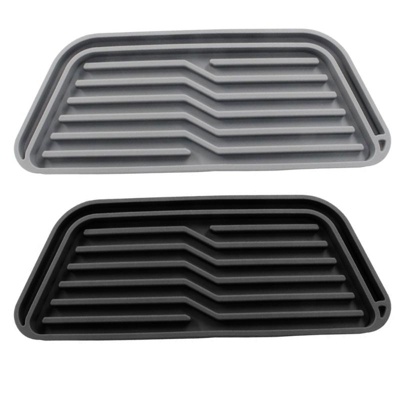 Piastra in Silicone Raccogli Gocce per Frigorifero per Vaschetta Acqua Assorbente Efficiente Tappetino Frigorifero Accessori Elettrodomestici Cucina