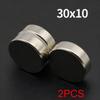 30x10mm Starker Neodym-Magnet N35 NdFeB Permanent-Magneten Rund Superstarke Kühlschrankmagnete DIY
