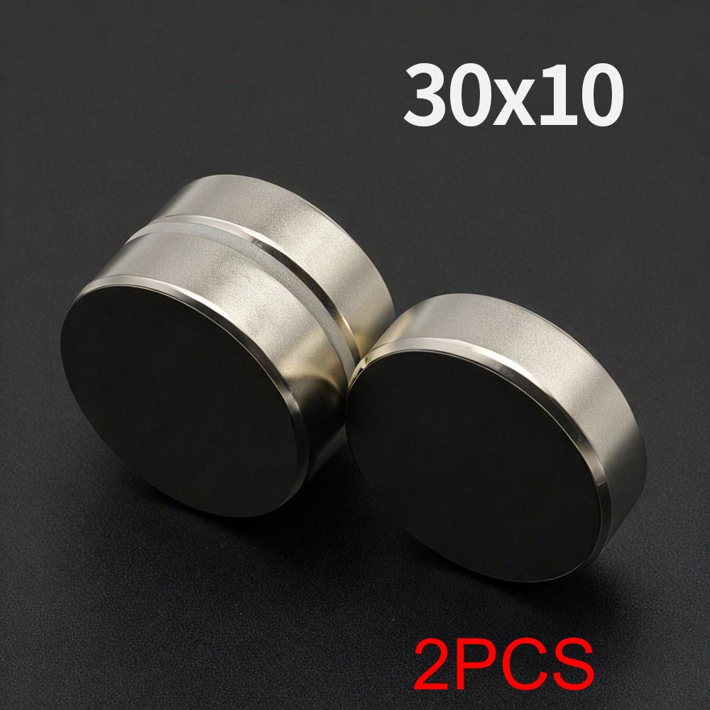 30x10mm Starker Neodym-Magnet N35 NdFeB Permanent-Magneten Rund Superstarke Kühlschrankmagnete DIY