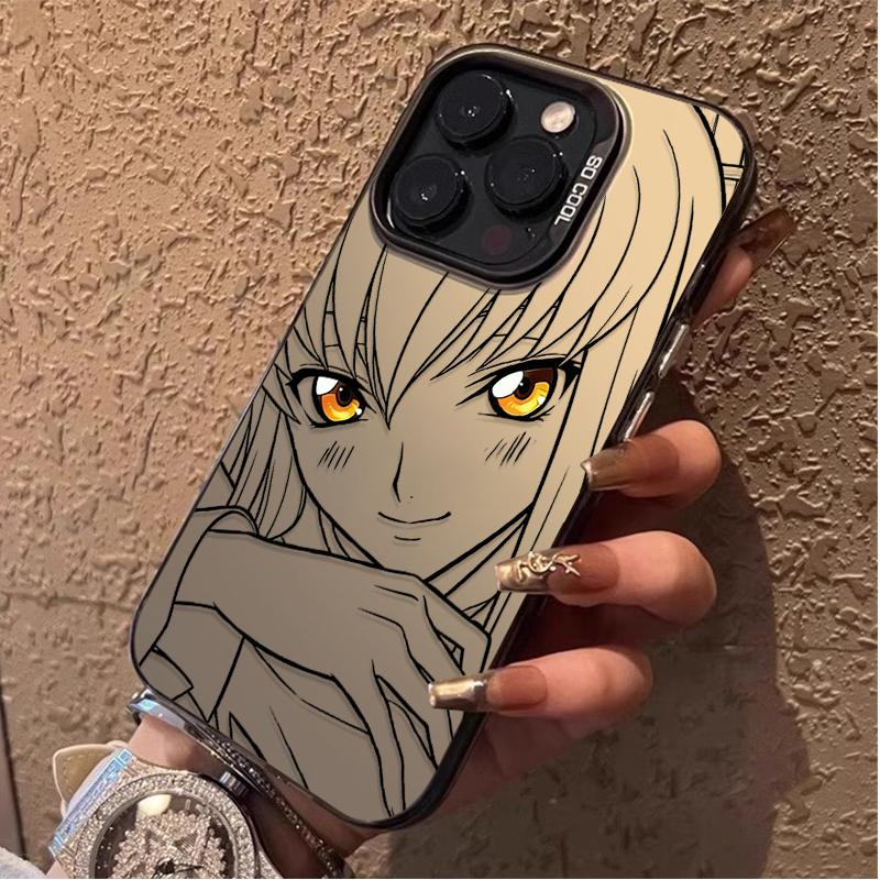 Anime Code Geass Cute C.C Phone Case for Samsung Galaxy A37 A57 A17 A07 A16 A06 A35 A15 A56 A54 A36 A34 A24 A26 4G 5G Cover