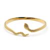 Stainless Steel Wheat Shaped Bracelet Geometric Hollow Open Bangle for Women Anniversary Gift Couples Adjustable Jewelry