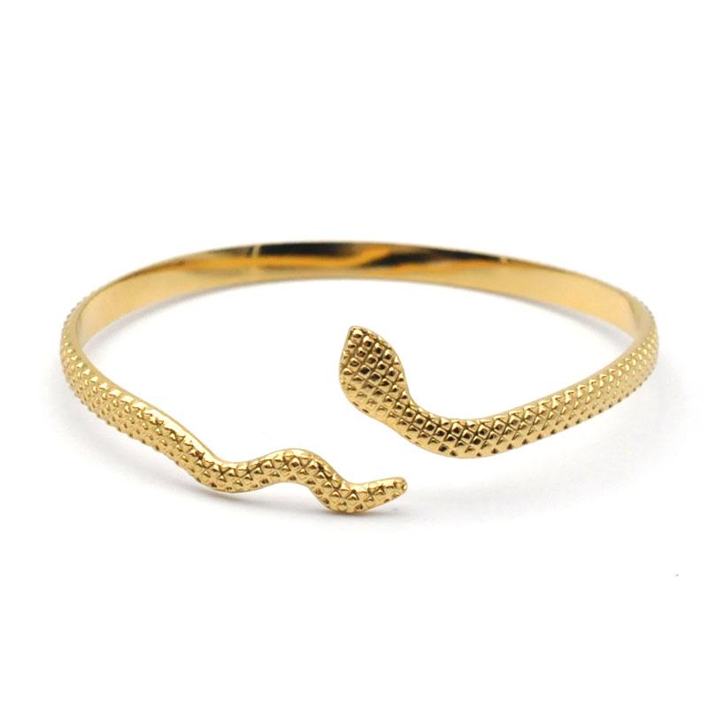 Stainless Steel Wheat Shaped Bracelet Geometric Hollow Open Bangle for Women Anniversary Gift Couples Adjustable Jewelry