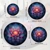 Luxury  Mandala  Pattern Round Shape Floor Mats Kitchen Hallway Runner Rug Bedroom Living Room Soft Carpet Non-slip Area Rug