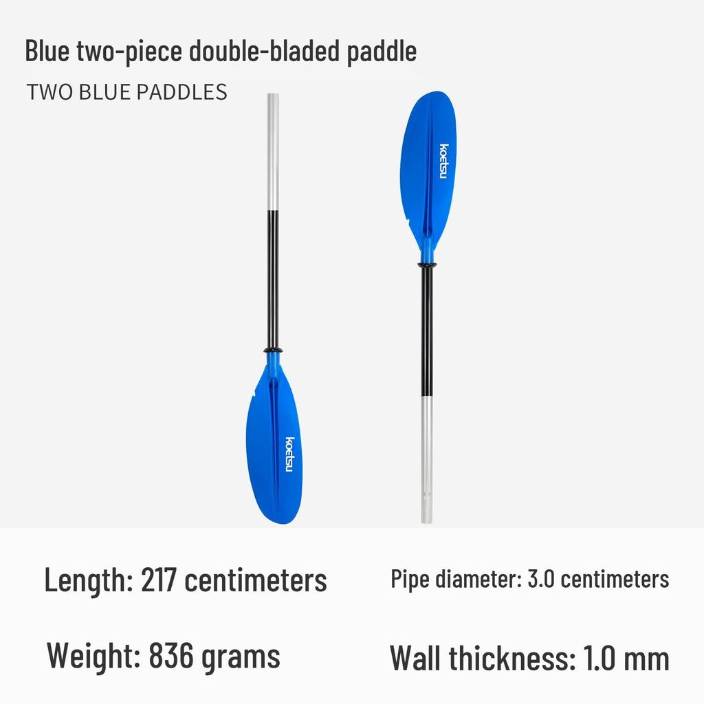 Koetsu Adjustable Double-Headed Aluminum Kayak Paddle
