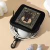 Cute PVC Coin Purse Cartoon Waterproof Women's Wallet Lightweight Zipper Storage Bag for Women Girls