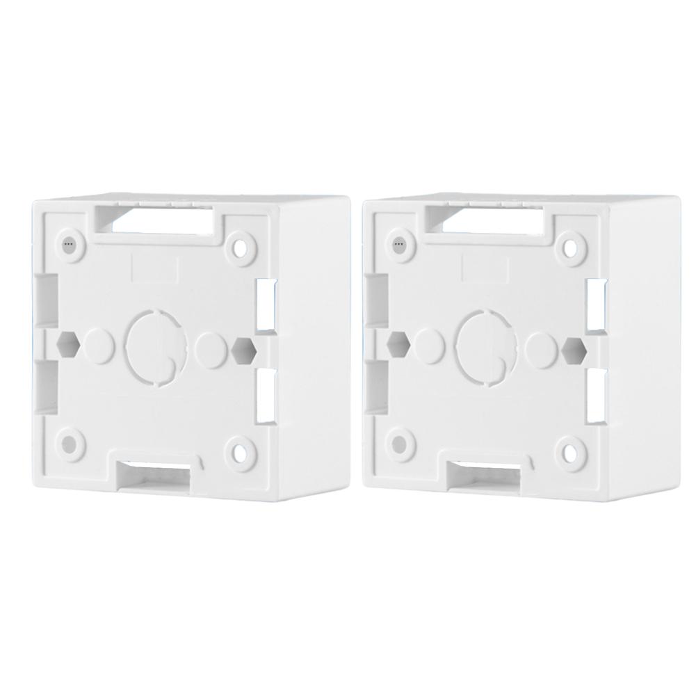 Switch Installation Box Wall Junction Outfit Box Socket External Mounting Outlet Box 86 Type Switch Socket Junction Box