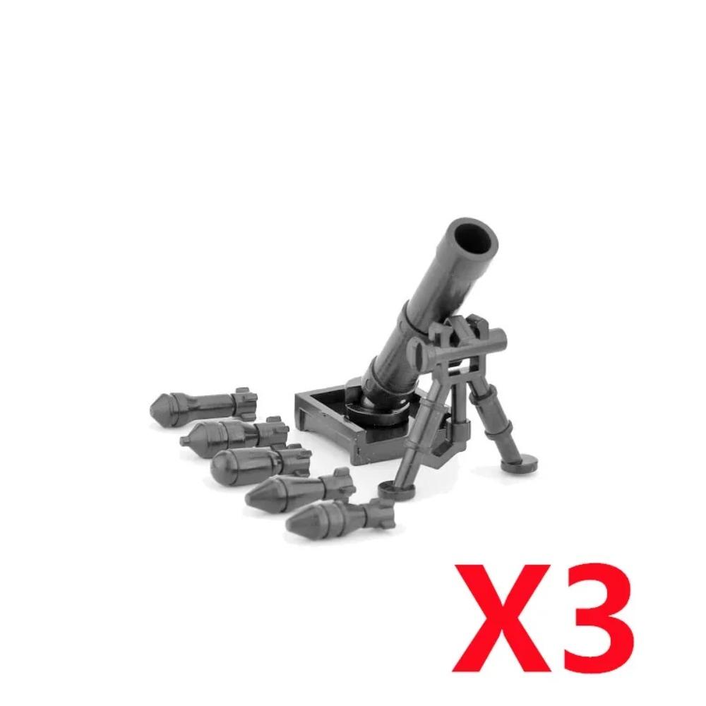 Vojenský MOC Stavebnice zbraní Těžký kulomet Gatling M19 NSV Figurky Dělostřelectvo Odminovací Pistole Kulka Hračka Dárek K013