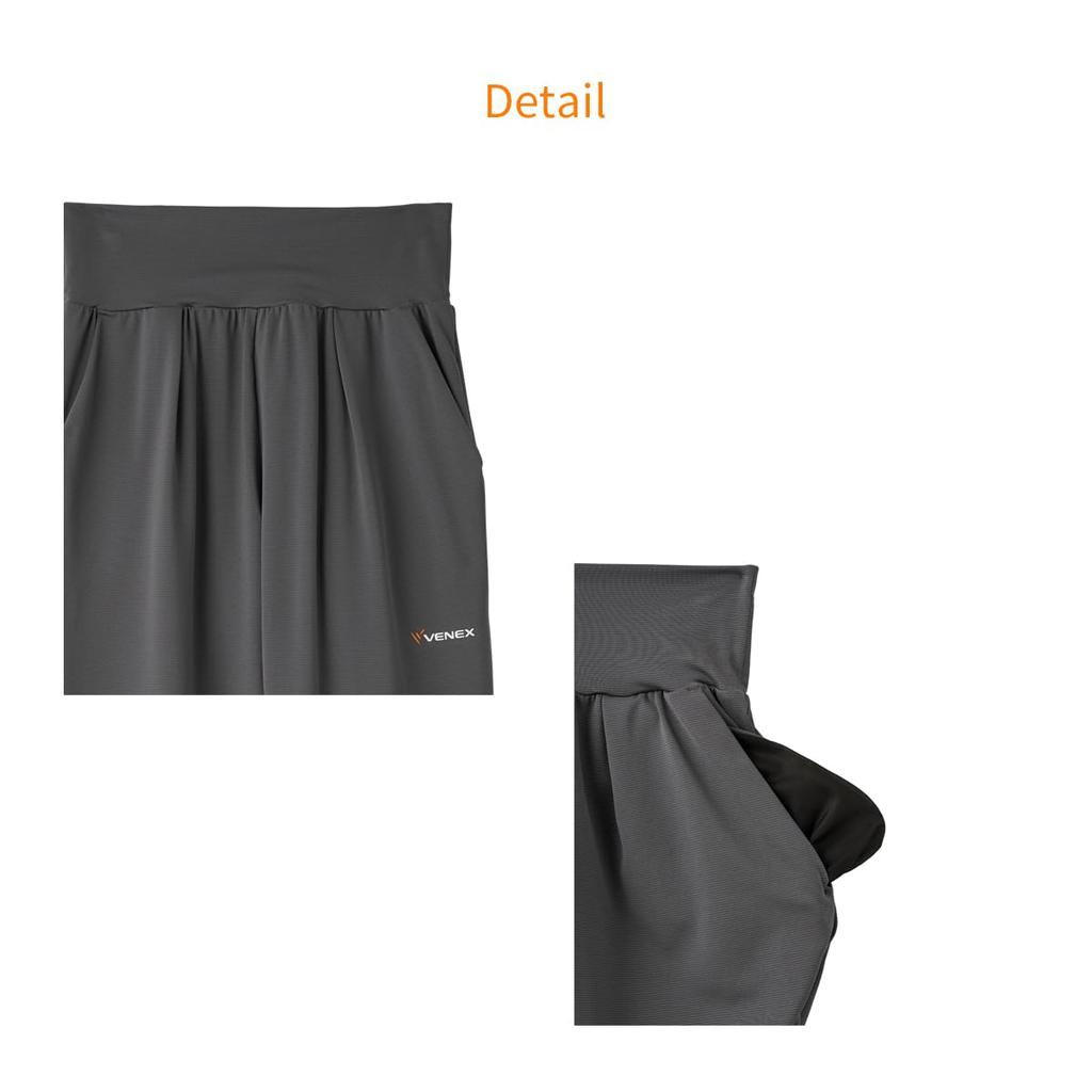 Venex Recovery Recovery Yoga Long Tapered Size 8102 Wear, Wear, Pants, Women's, Charcoal, M,