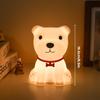 Cute Panda Sheep Rabbit Silicone Night Light USB Rechargeable Touch Dimmable Lamp for Kids Children Holiday Birthday Gift