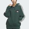 adidas Originals Comfortable Striped Long Sleeve Hoodie Women Hoodies Green JC6854