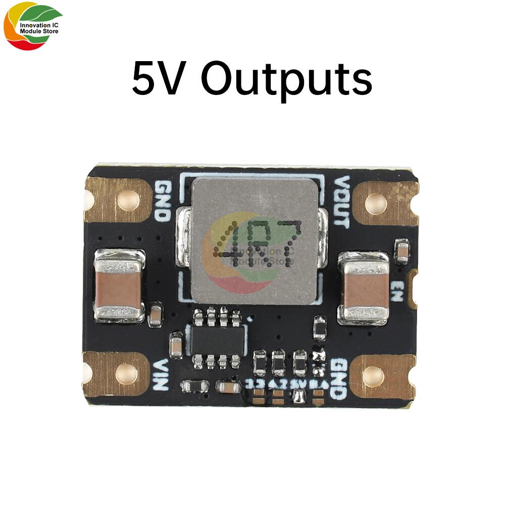 DC-DC Step-down Power Supply Module Input DC 6.5-16V to DC 3.3V/4.2V/5V/8.4V Fixed Output Voltage Regulator Module