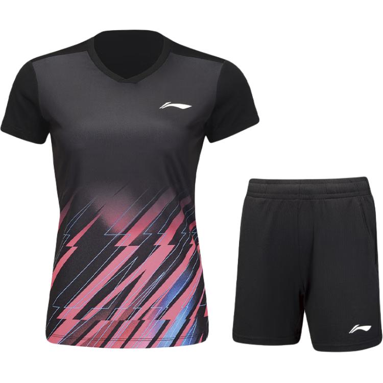 Li Ning Badminton Jersey Set Men s AATV091 L