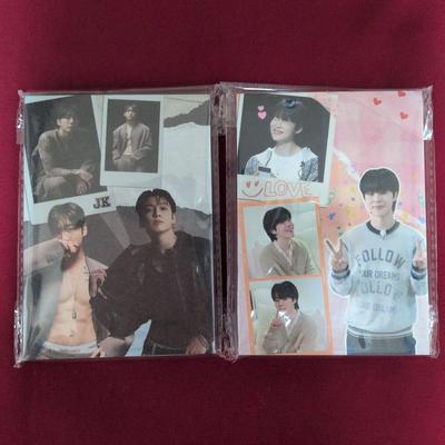 [USED] BTS Large Memo Pad Jimin & Jungkook Korean Producer