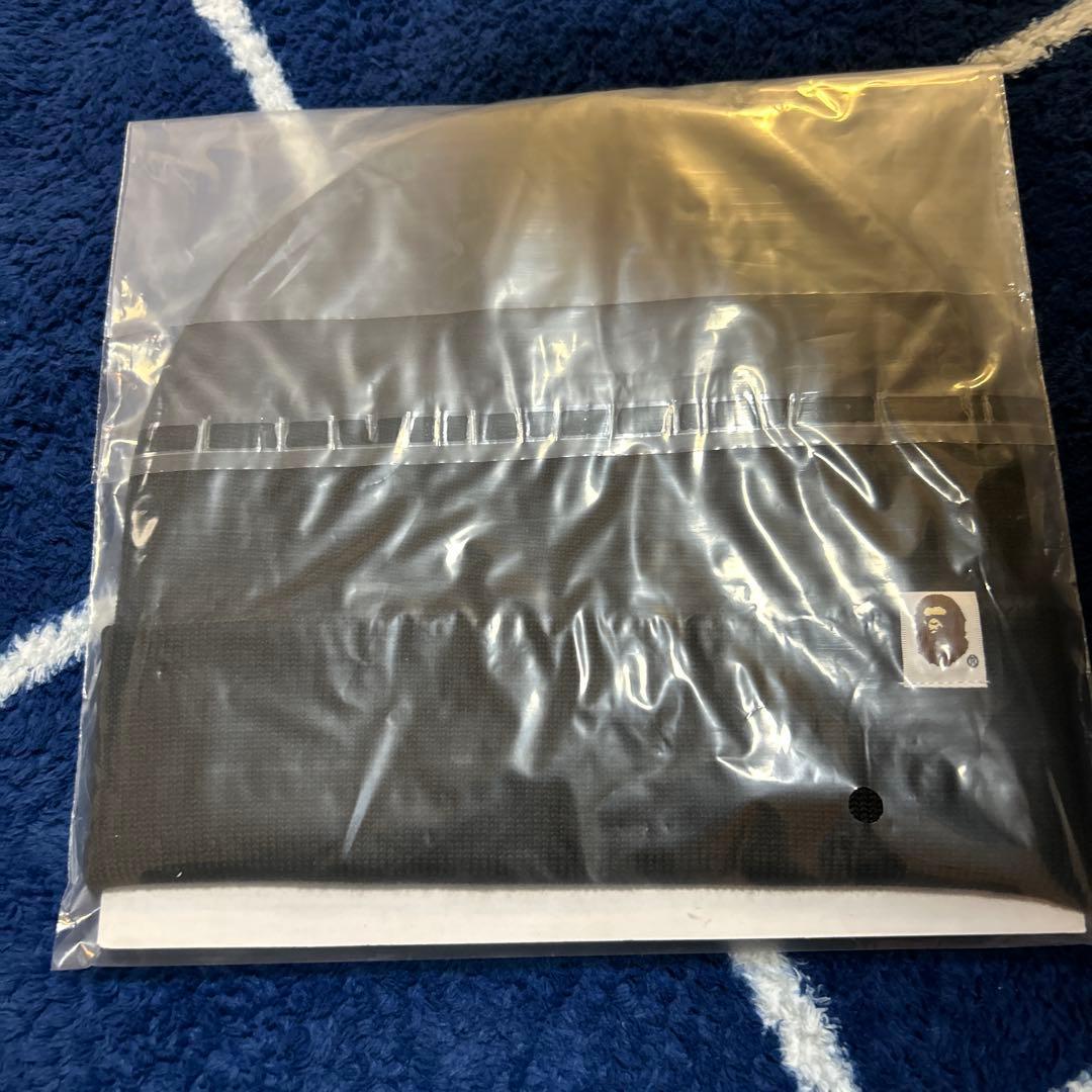 Used BAPE black knit hat