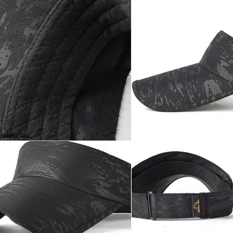 Summer Long-Brim Sunscreen Cap Outdoor Sports Sunshade Baseball Cap Quick-Drying Cap