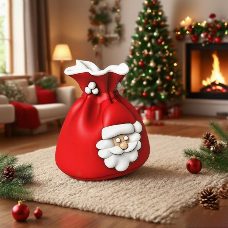 Christmas Santa Embossed Silicone Molds Multipurpose Silicone Mould For Handmade Candle Soap Chocolate Holiday Decoration