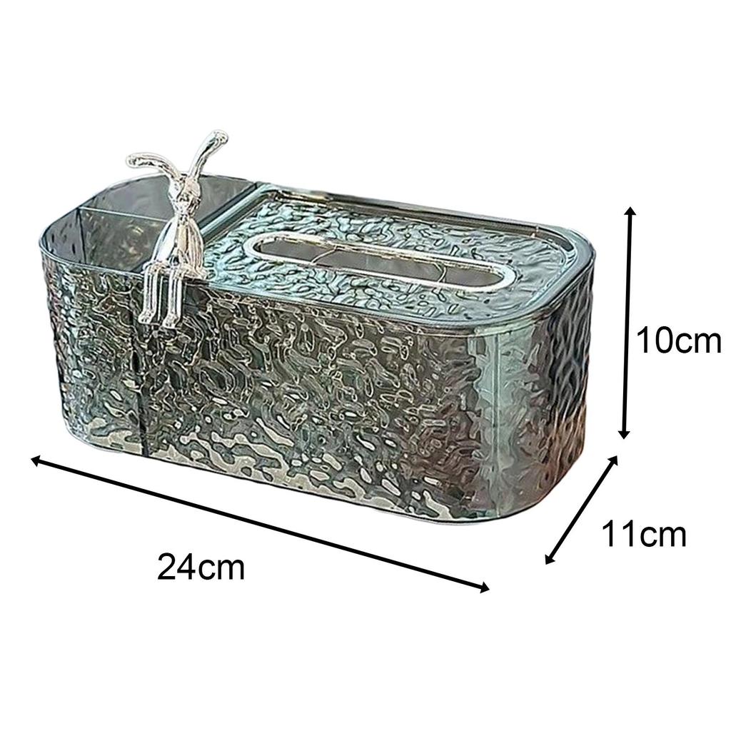 Tissue Box Tissue Dispenser Spring Support Tissue Canister Facial Tissue Holder
