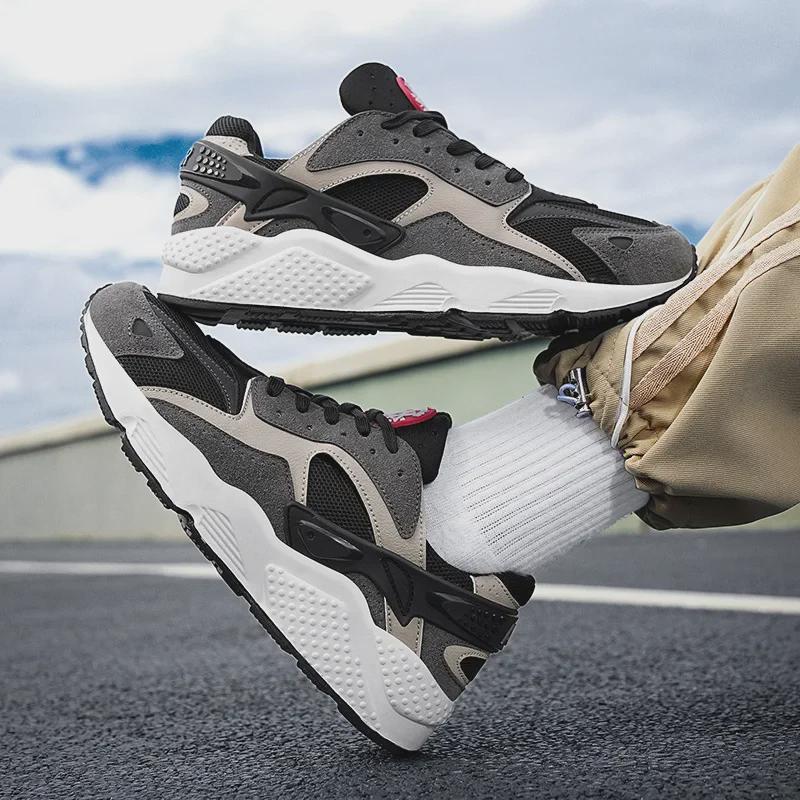 Korean Fashion Men's Sports & Casual Mesh Running Shoes