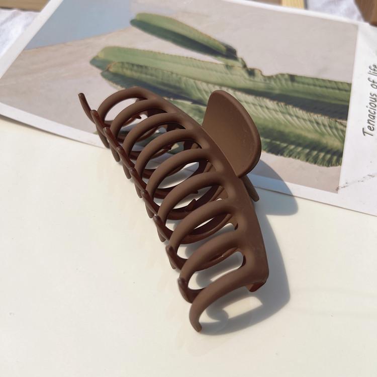 Großer französischer Retro-Klammer-Haarclip für elegante Damenfrisuren.