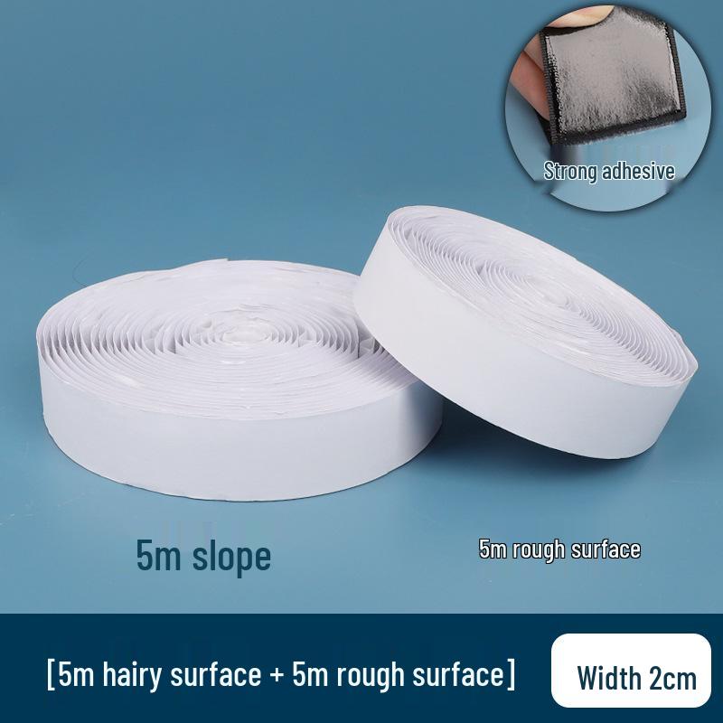 Selbstklebendes doppelseitiges Klettband für Türvorhänge, Automatten und Sofakissen