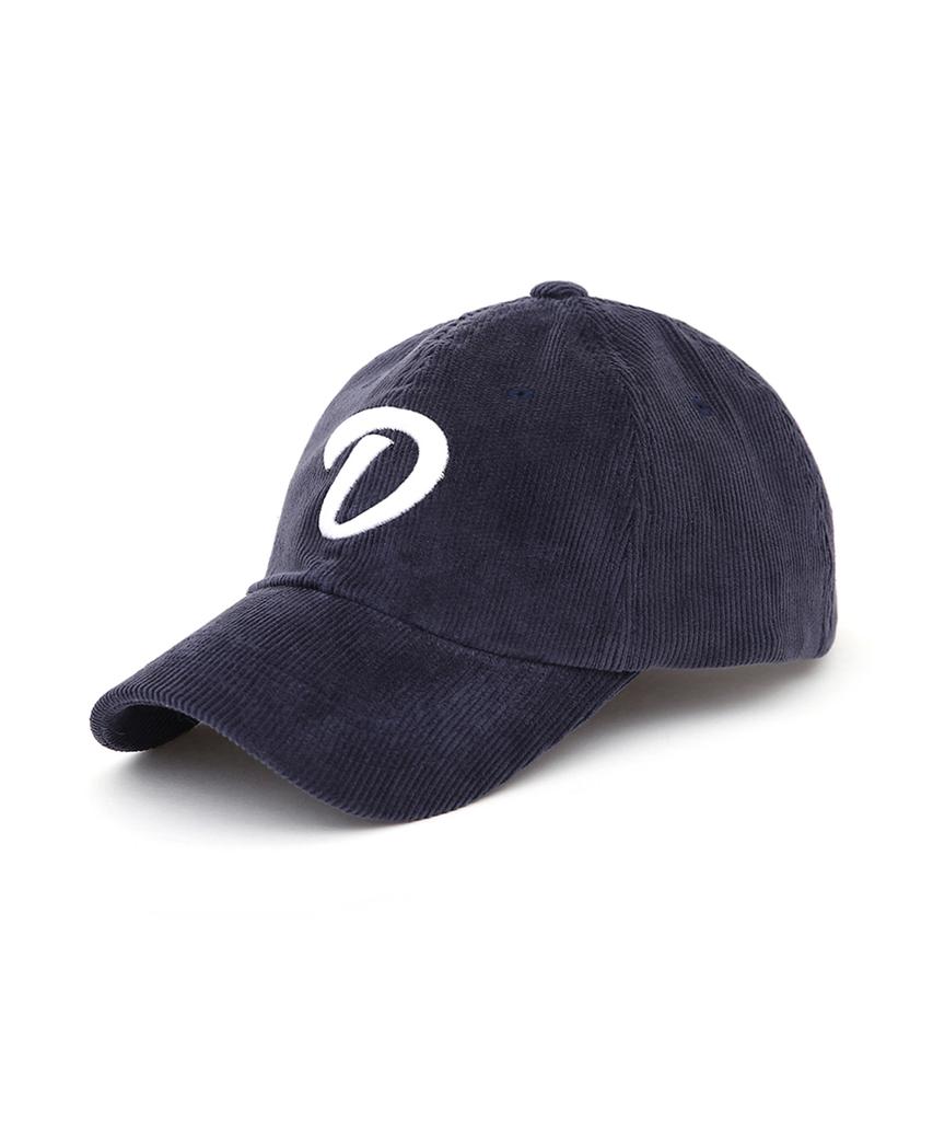 Donpogesmi Dfm Big Size D Corduroy Navy Ball Cap