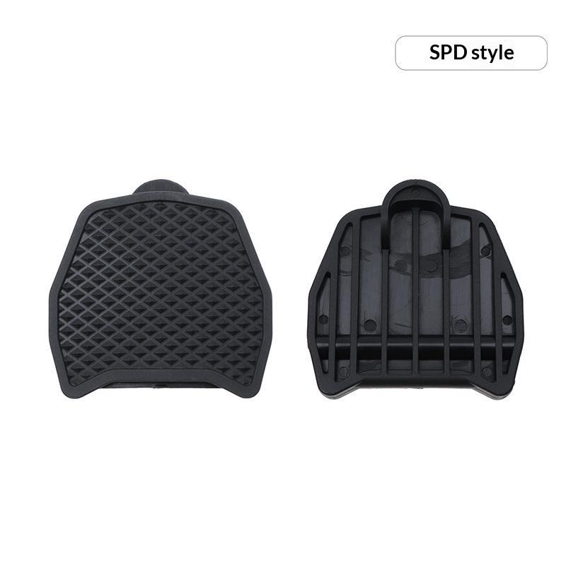 2Pcs Bike Pedal Converter Fit Spd Adapter Converter Road Bicycle Self-Lock Clipless Pedals Adapter For Flat Pedal Cover